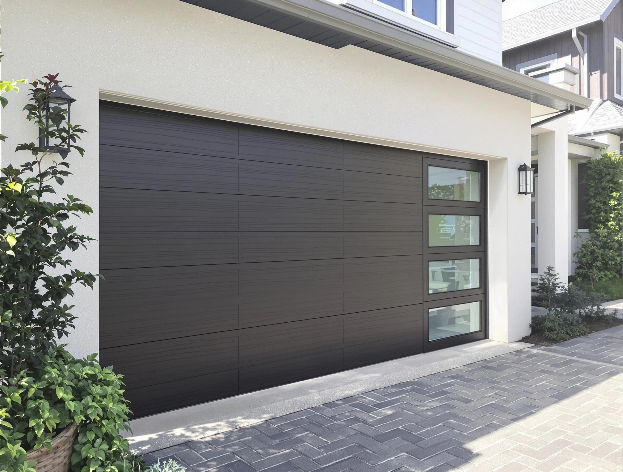 Custom garage door installation by Montclair Garage Door Repair in Montclair