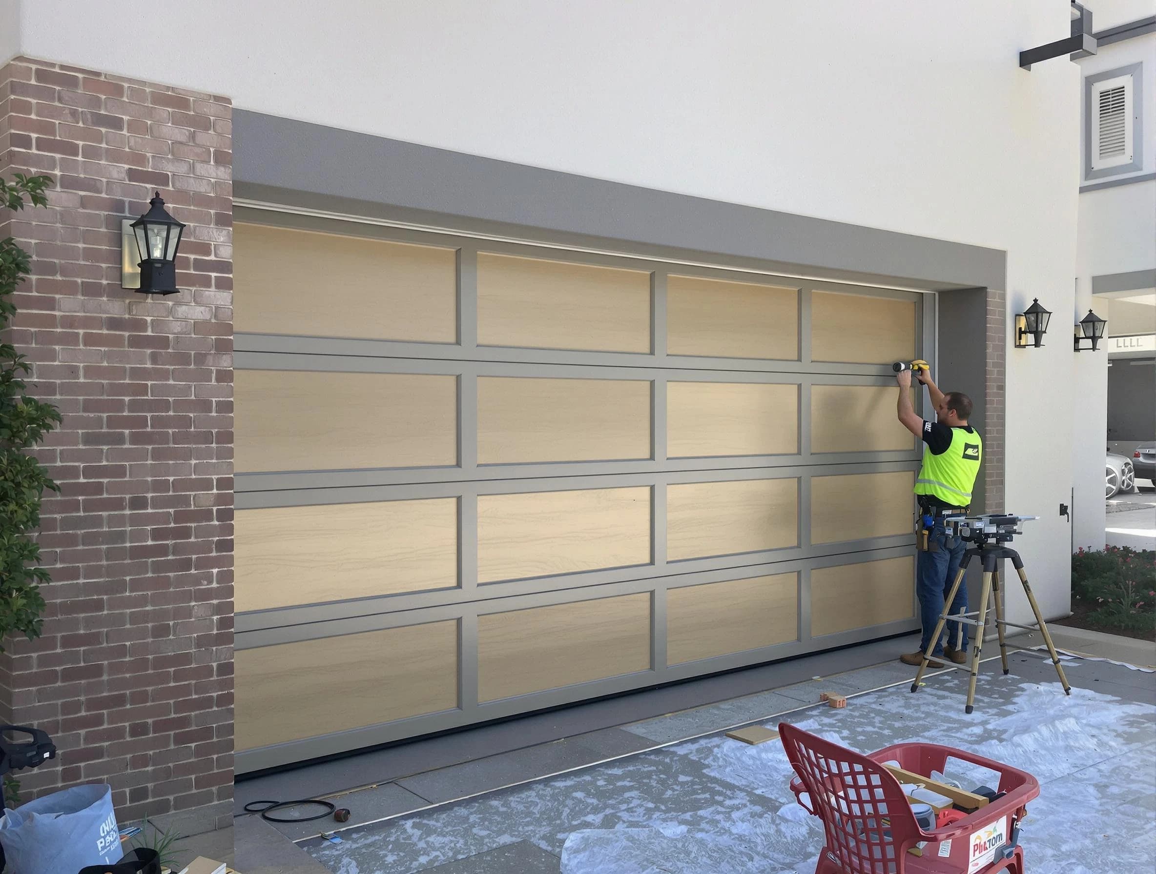 Garage door replacement service by Montclair Garage Door Repair in Montclair